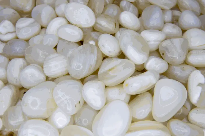 Agate Bandée Blanche 250gr