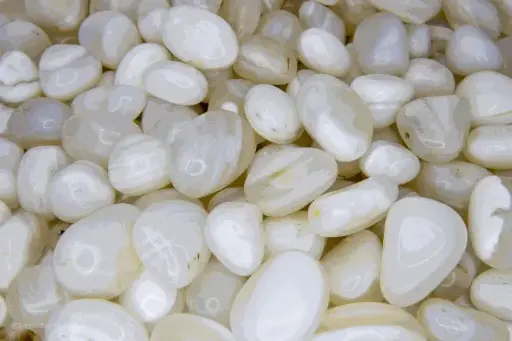 Agate Bandée Blanche 250gr